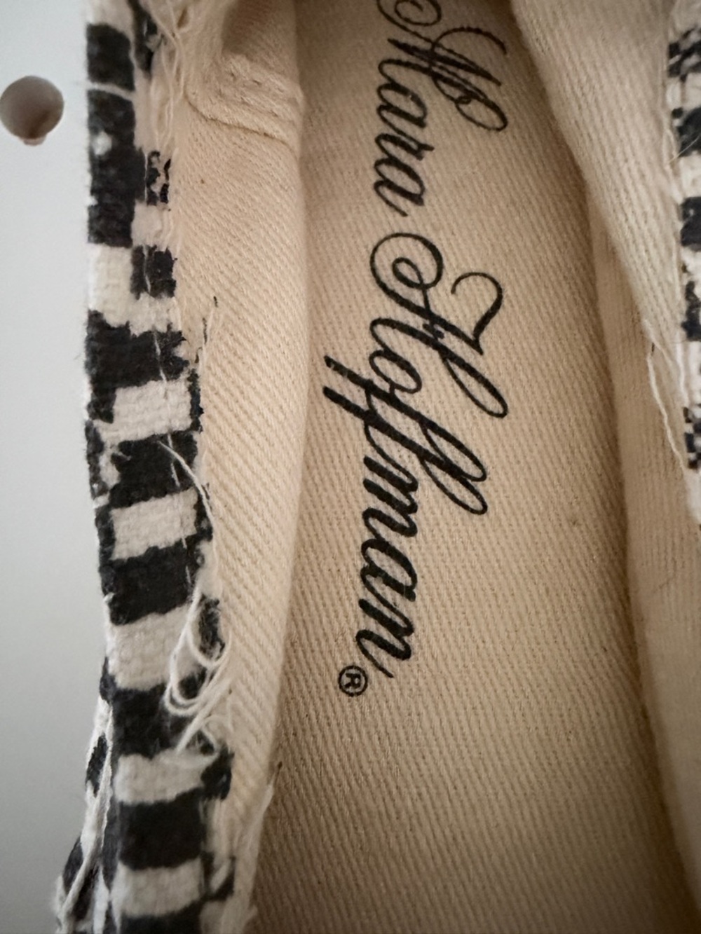 BNWOT Mara Hoffman Pink Multicolor Geometric Espadrilles - Picture 3 of 8